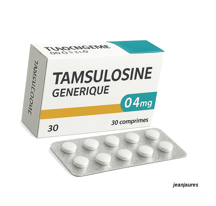 tamsulosine